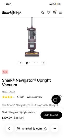 Shark Navigator Lift-Away ADV Upright Vacuum