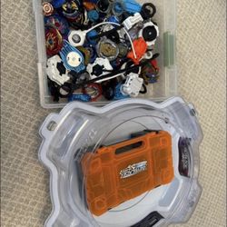 LOW PRICE MOVING- COLLECTION OF VINTAGE BEYBLADES 