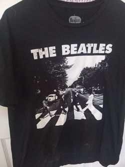 The Beatles Abbey Road Black Graphic T-Shirt