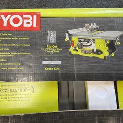 Ryobi RTS08 8-1/4" Compact Table Saw - Black/Green