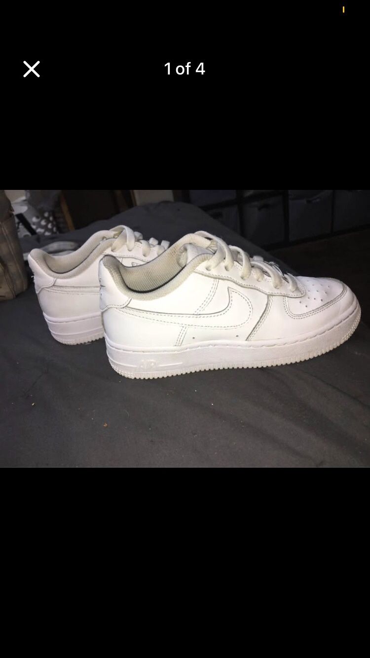 White Air Force 1s