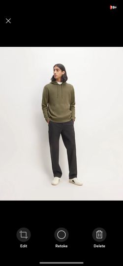 Everlane Felted Merino Hoodie Men’s Medium – NEW