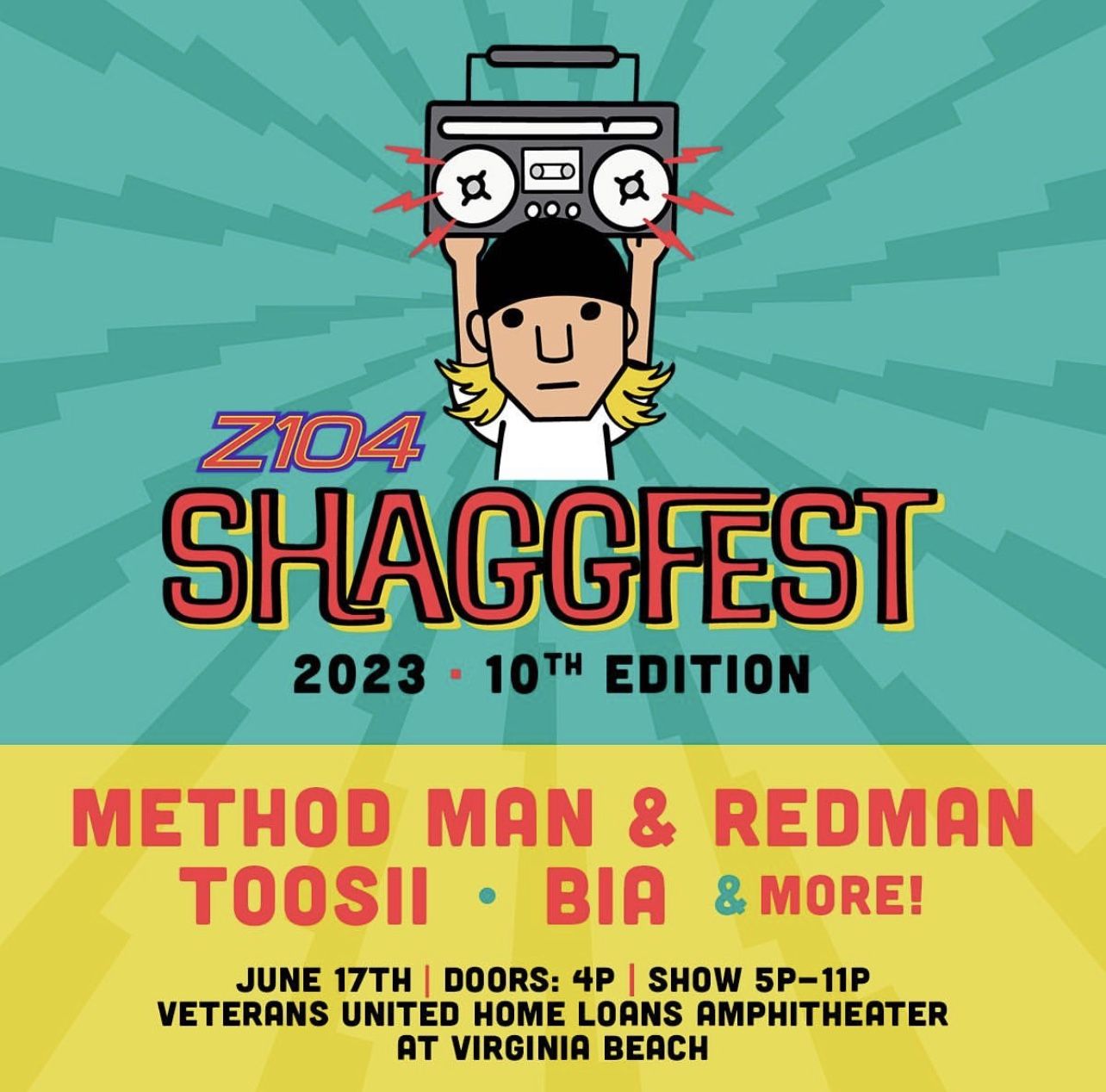 Shaggfest Tickets $50 Each