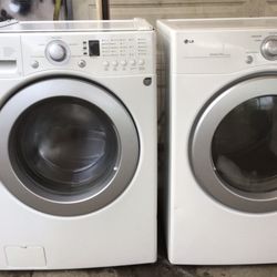 LG Washer & Gas Dryer 