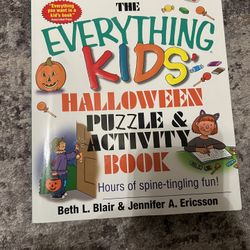 The Everything Kids' Halloween Puzzle & Activity Book by Beth L. Blair and Jennifer A. Ericsson.
