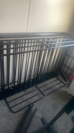 Bunk bed frame