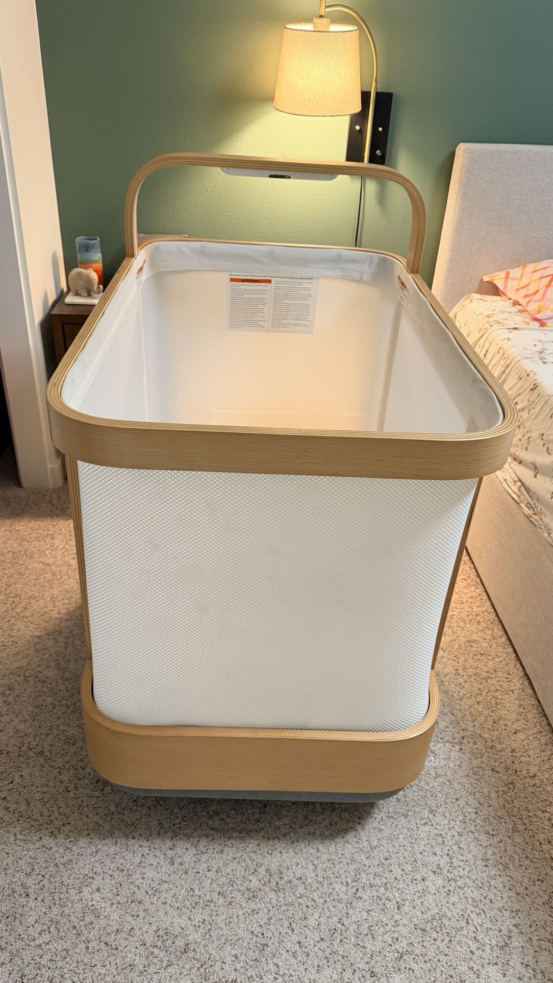 Cradlewise Smart Crib – Gently Used – Like New – Less Than 2 Years Old