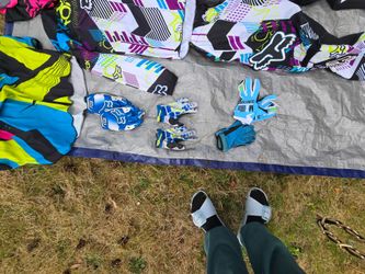 Fox dirtbike gloves