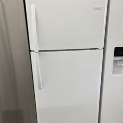 Frigidaire Top And Bottom In White New Open Box