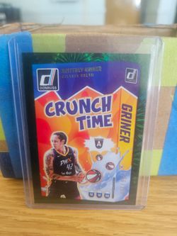 Brittney Griner donruss 25 crunchtime green /399 ($3)