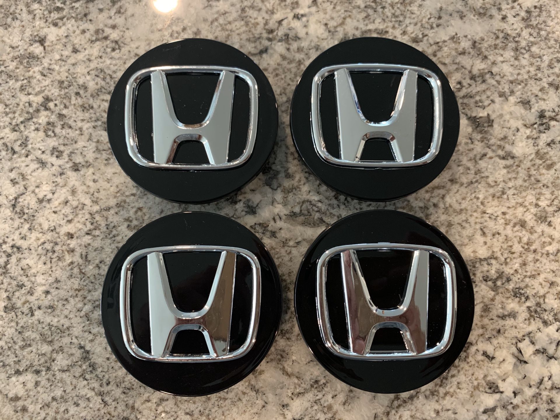 4 New Honda Oem Center Caps For Civic Crv All Makes Honda