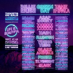 3 Day LIFE IS BEAUTIFUL GA Ticket $300 OBO