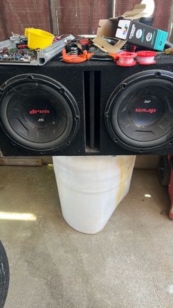 2 12” jvc subwoofers