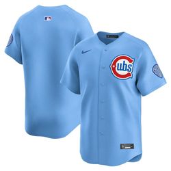 CHICAGO CUBS BLUES ALTERNATE NIKE VAPOR LIMITED JERSEY $80