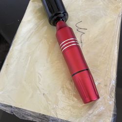 Tattoo Gun With The Transfer Paper