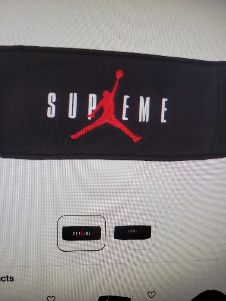 Supreme Jordan Headband