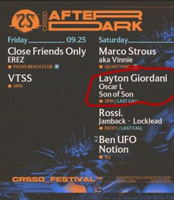 Layton Giordani + Oscar L + Son of Son CRSSD AfterDark