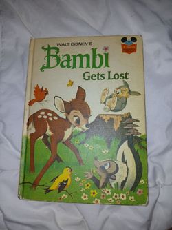 Walt Disney's Bambi gets lost book