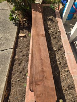 6ft redwood fence boards