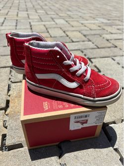 Kids Vans Sk8-Hi Zip shoes