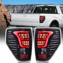 LED Tail Light Compatible with Ford F150 2009-2014 Rear Brake Parking Lamps