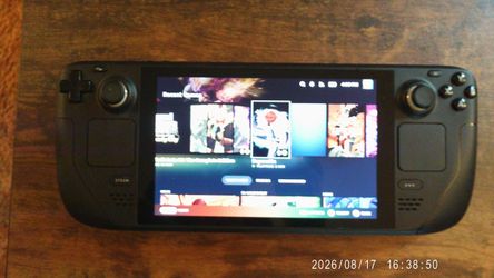 Valve Steam Deck. 257gb with charger and case