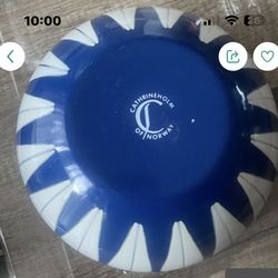 Bowl - Antique Metal Ceramic Catherine Holm