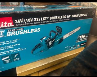 36V (18V X2) LXT® BRUSHLESS 16" CHAIN SAW KIT