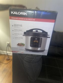 KALORIK 10-in-1 Multi Use 6 Qt. Stainless Steel Electric Pressure Cooker