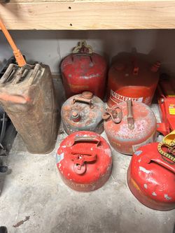 Gas Cans 5.00 Each 