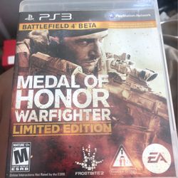 Medal Of Honor Warfighter Limited Edition 