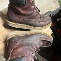 Red wing irish setter work boots
