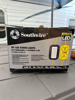 Southwire 50 ft. 5-Light Plastic LED 50 Foot