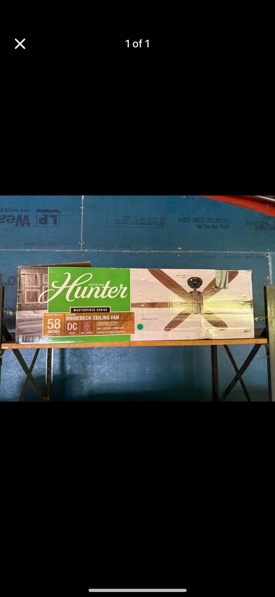 58” Fan (No Light)