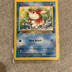 Pokemon Goldeen 1st Edition 
