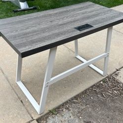 AMERICAN FURNITURE WAREHOUSE- Desk w/ grommet (Like New).