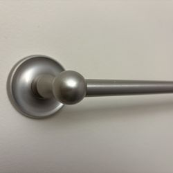 24” Brush Nickel Towel Bar