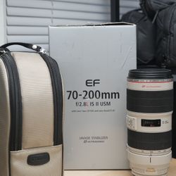 Canon 70-200mm 2.8 IS ii Lens