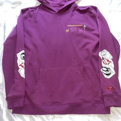Chrome Hearts Matty Boy Thats That Hooded Sweatshirt Purple