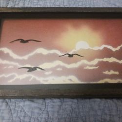 From 1977 reverse glass