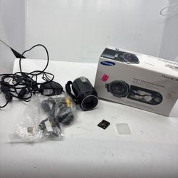 Samsung SMX-F34BN Digital Camcorder 42x Zoom + Battery, Charger, 8GB, Tested