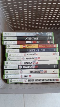 Xbox 360 games