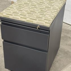 Rolling File Cabinet with Drawer Storage (Lockable)