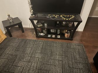TV stand and end table