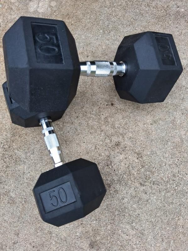 50 lb Dumbell Set