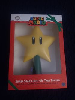 Super Mario Bros Xmas Tree Topper