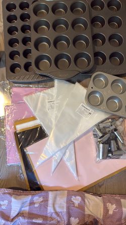 BAKING & GIFT WRAPPING ITEMS FOR SALE $75 everything