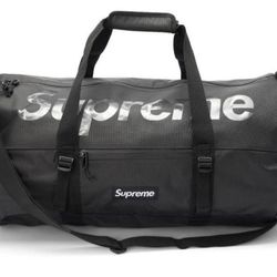 Supreme Duffle Bag SS21 Black