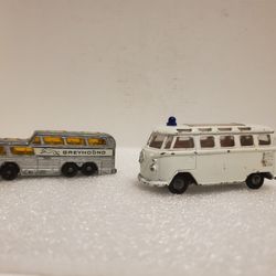 Vintage 1960's Road-Master Impy Volkswagen  Window Bus And Greyhound Coach #66
