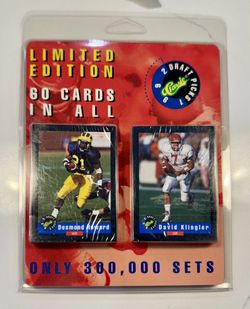 Sealed 1992 Classic Draft Picks Football Set – Desmond Howard Rookie